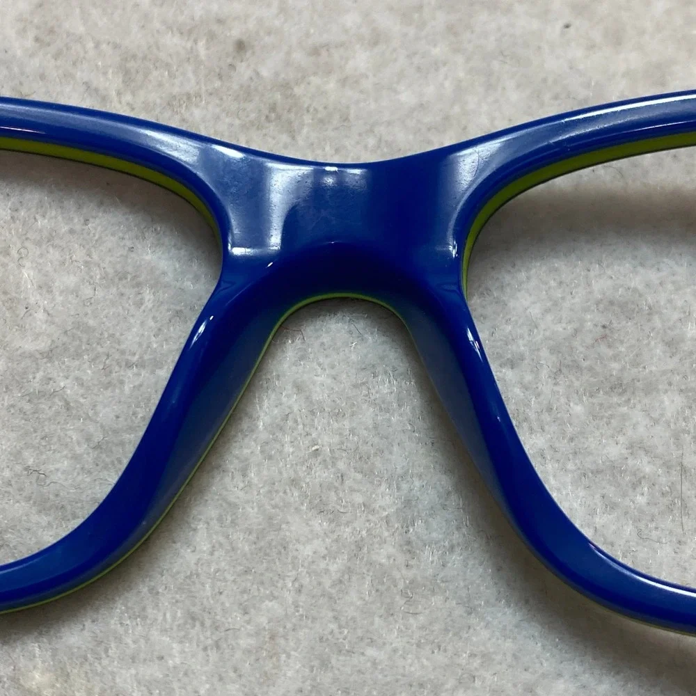 Ray-Ban RB1536 3600 Eyeglasses Frames Kids Blue Black  Rectangular 48mm